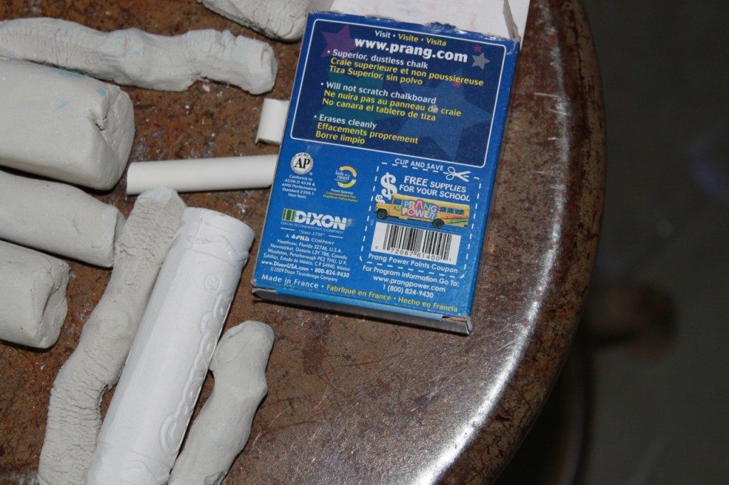 manmade, handmade, machinemade, CHALK