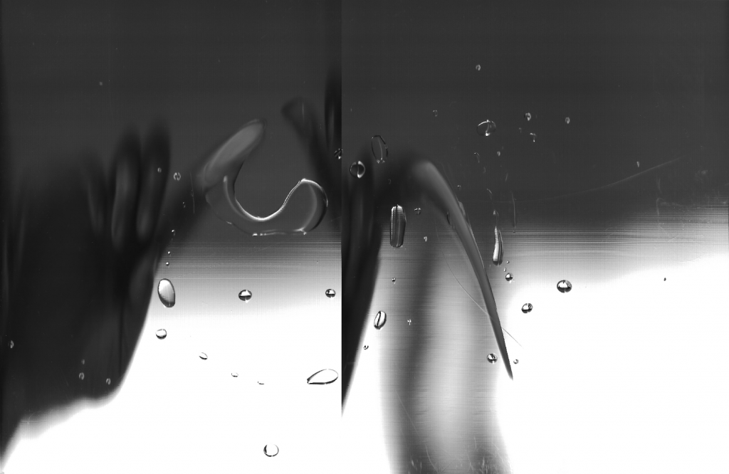 Drawing with Air and Water #4
