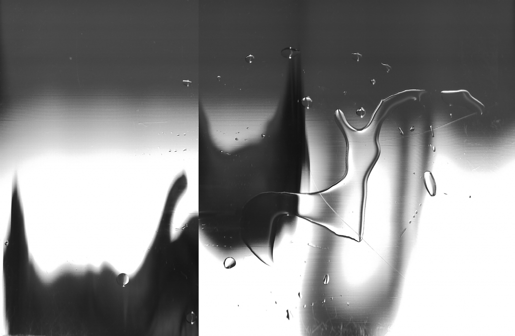 Drawing with Air and Water #9